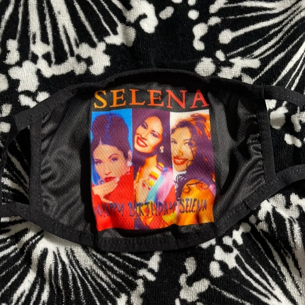 6/$20 New Selena face mask
